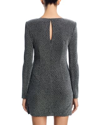 Studded Knit Mini Dress - Exclusive