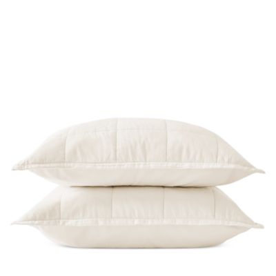 Laundered Cotton Euro Sham, Pair