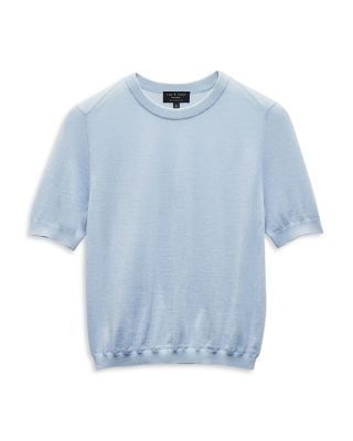 Adeline Cashmere Lightweight Short Sleeve Sweater