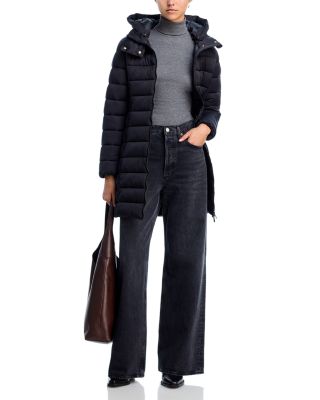 Enis Quilted Hooded Coat