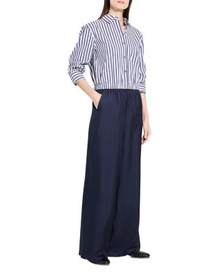 Crop Button Front Shirt 