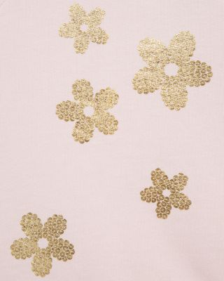 Girls' Floral Shine Active Sweatshirt & Pants Set - Baby