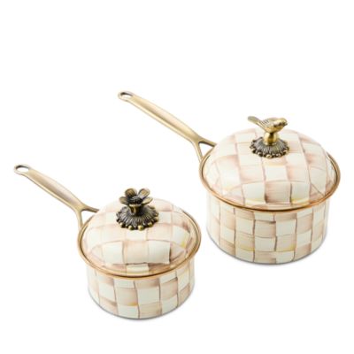 Mocha Check 2.5 Qt. Saucepan