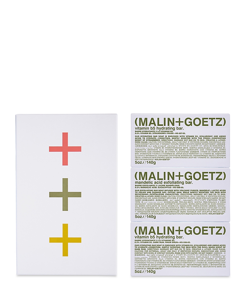 Malin + Goetz The Body Bar Trio 3 X 140g In White