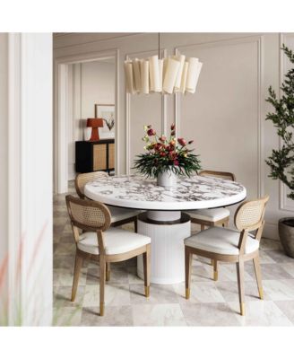 Cosette Performance Linen Dining Chair