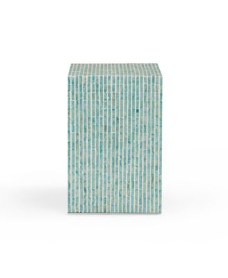 Derry Capiz Shell Nightstand