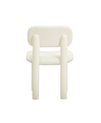 Elise Pale Blue Performance Velvet Dining Chair