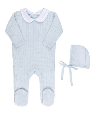 Boys' Peter Pan Cable Knit Romper - Baby