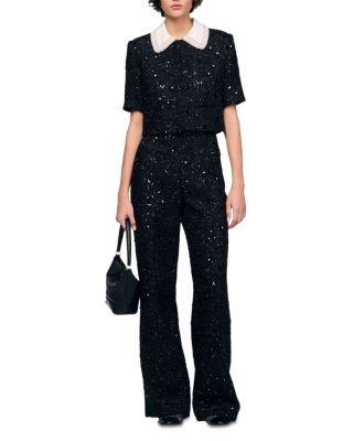 Bennelie Rhinestone Tweed Jacket