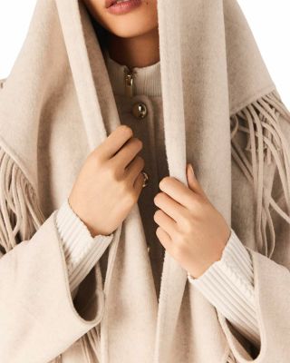 Fringe Detail Coat