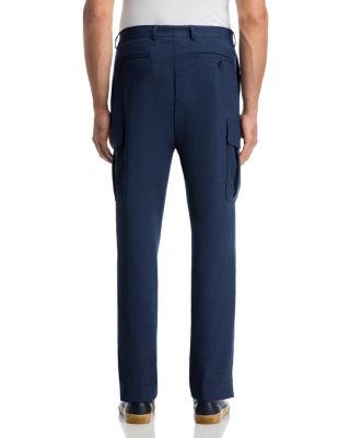 Wool Blend Cargo Trousers