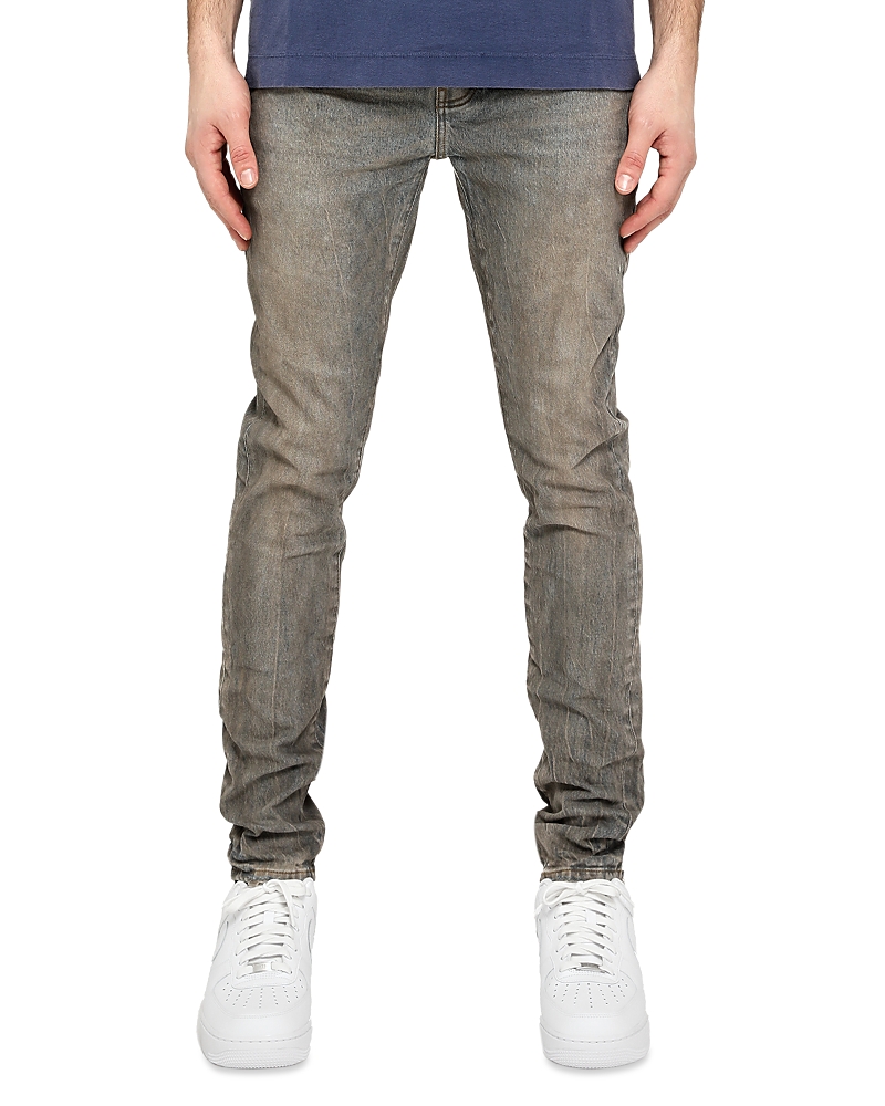 Purple Brand Monterrico Mud Skinny Fit Jeans In Light Indigo In Purple
