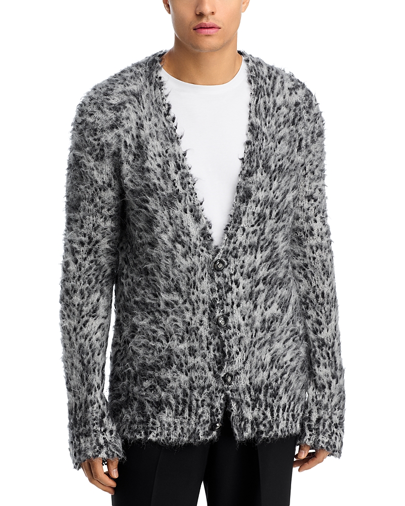 Marni Alpaca Wool-blend Cardigan In Multi