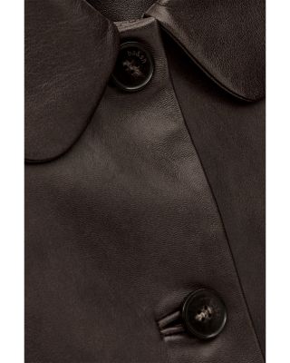 Madie Leather Coat