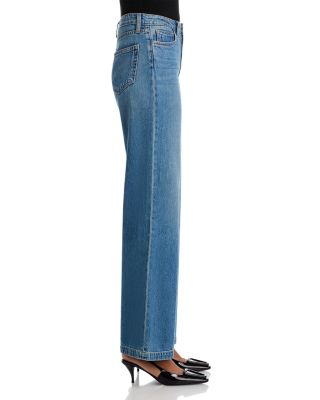 Scottie High Rise Wide Leg Jeans in Fargo