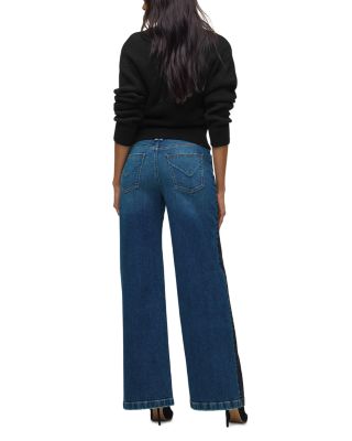 Jodie High Rise Contrast Panel Jeans in Mixture
