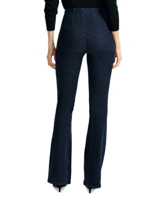 Beverly Off Duty High Rise Bootcut Jeans in Oxford