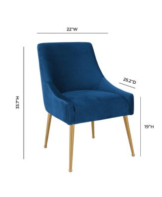 Beatrix Velvet Side Chair