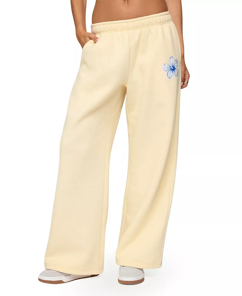 Edikted Tropical Bloom Sweatpants