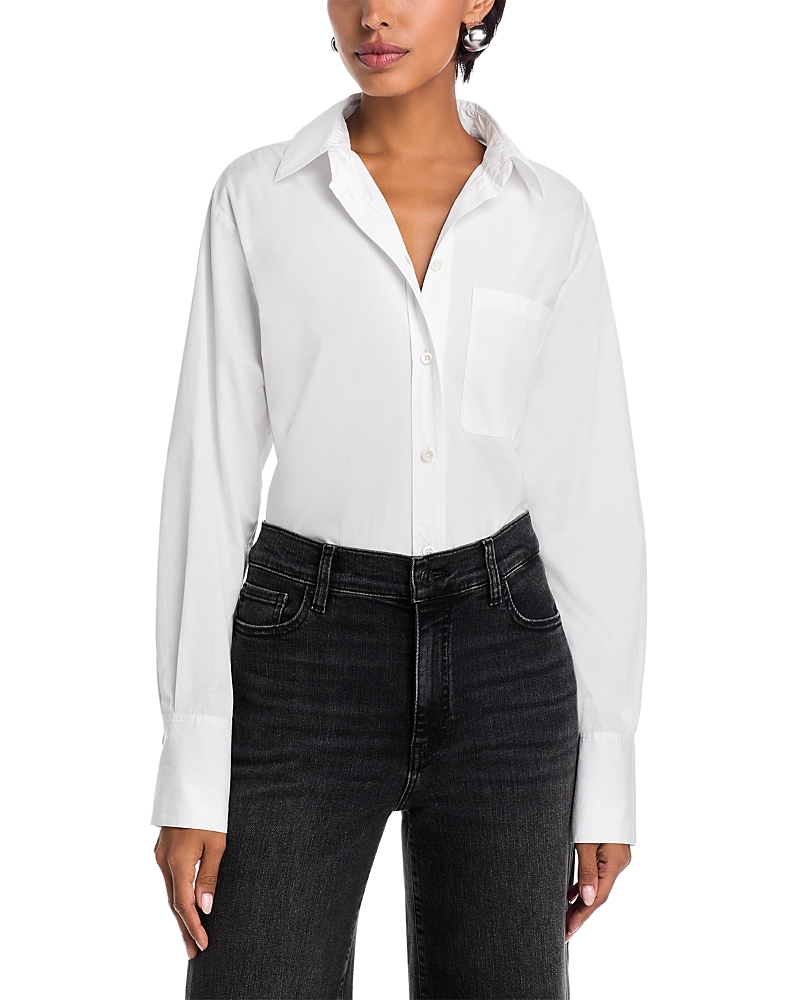 Frame The Classic Shirt In White