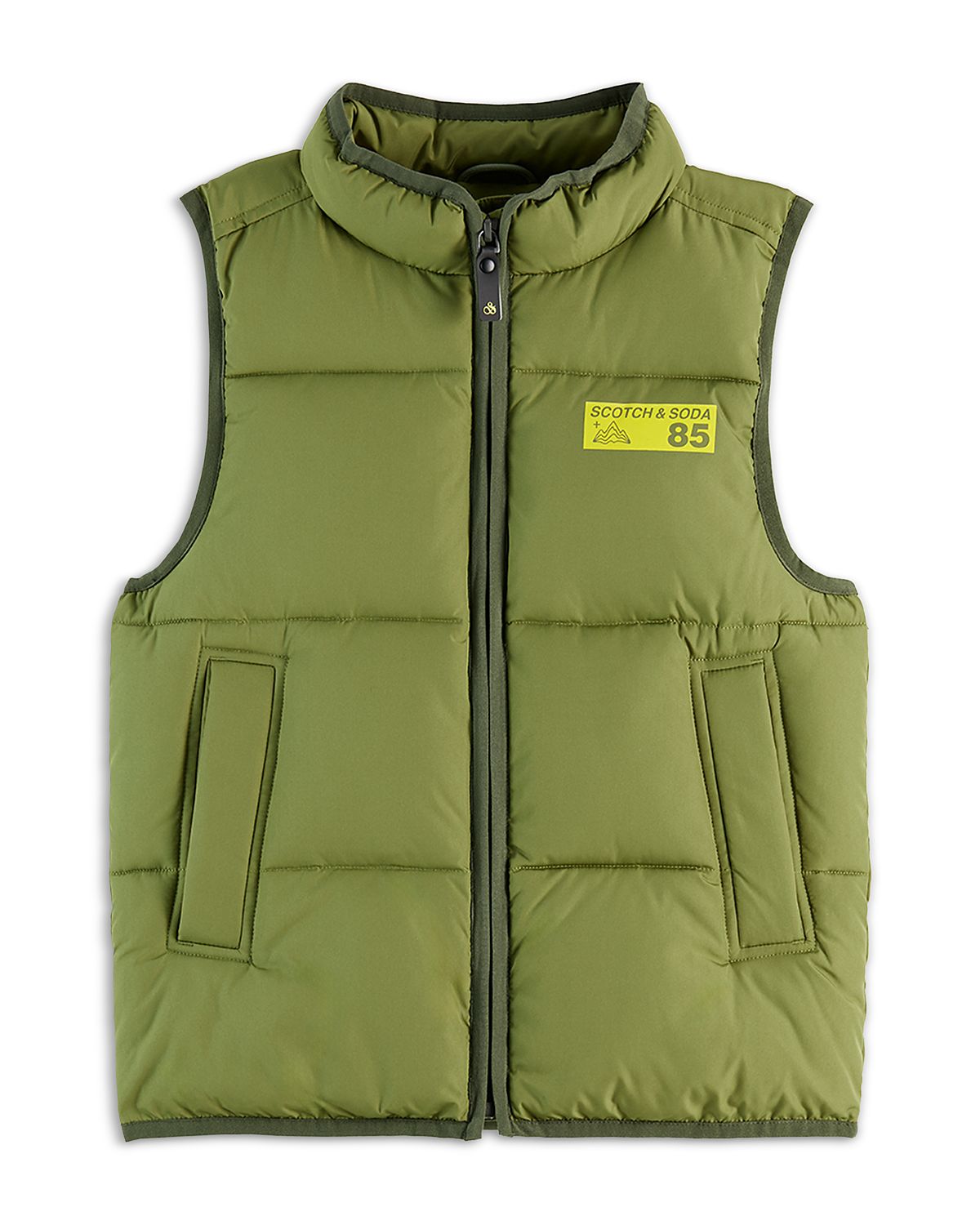 Scotch & Soda Boys' Padded Bodywarmer Vest - Little Kid