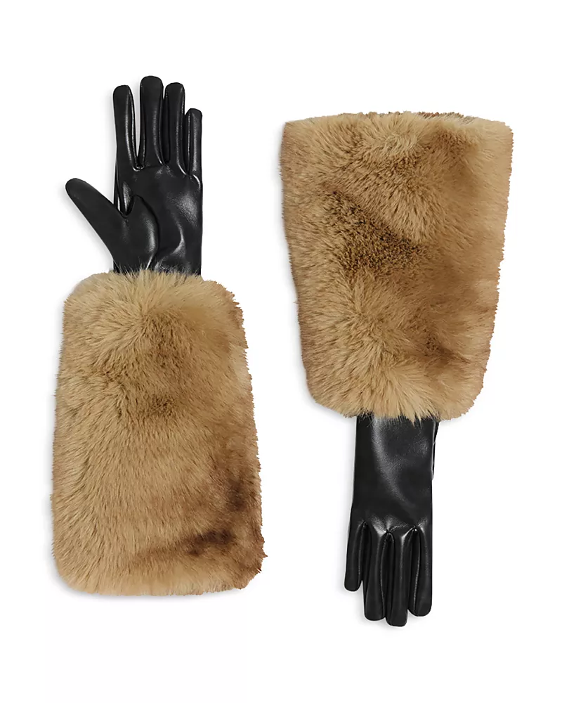 Apparis Robi Faux Fur Gloves