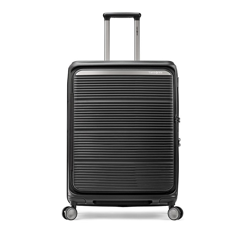 Samsonite Paralux Medium Expandable Spinner Suitcase In Black