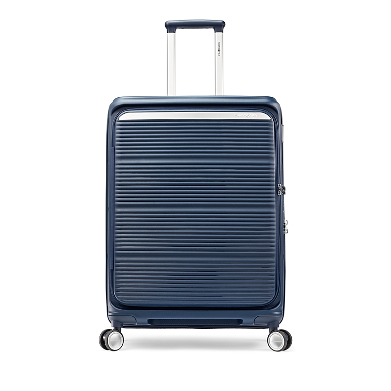 Samsonite Paralux Medium Expandable Spinner Suitcase In Blue