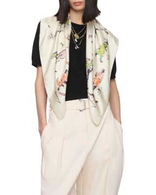 Paws on Parade Silk Scarf