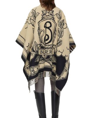 Stormy Knight Wool Cape