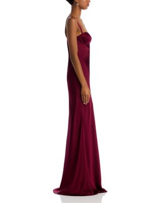 Sayla Silk Maxi Dress