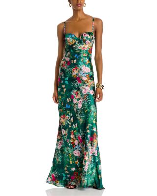 Sayla Silk Maxi Dress