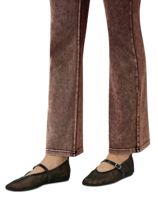 Ultra Soft High Rise Denim Baby Bootcut Leggings