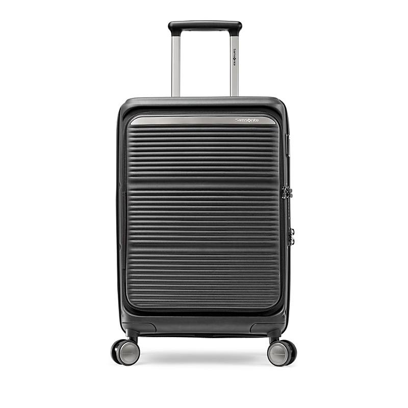 Samsonite Paralux Expandable Spinner Carry On Suitcase In Black