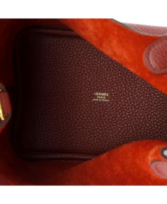 Pre-Owned HERM&Egrave;S PM Picotin Lock Bag Clemence