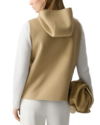 Hooded Wool & Cashmere Vest