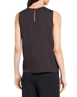 Silk Sleeveless Top