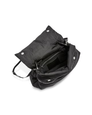 Tie Me Medium Nylon Shoulder Bag