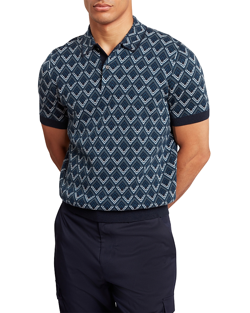 Ted Baker Melvvin Jacquard Polo Shirt