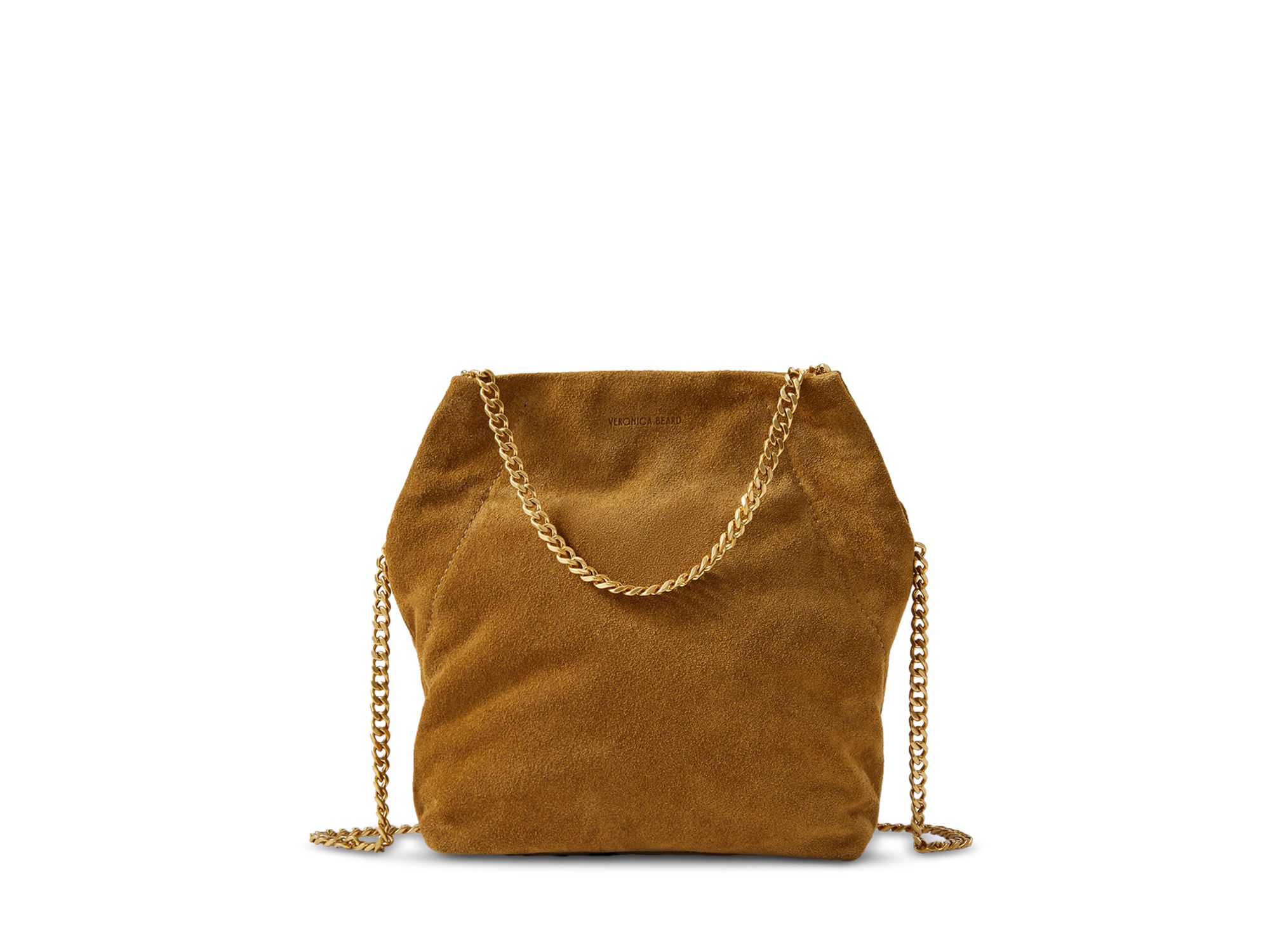 Small Suede Slouch Shoulder Bag - Image 1
