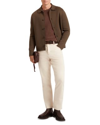 Freder Long Sleeve Heavy Knitted Cotton Jacket