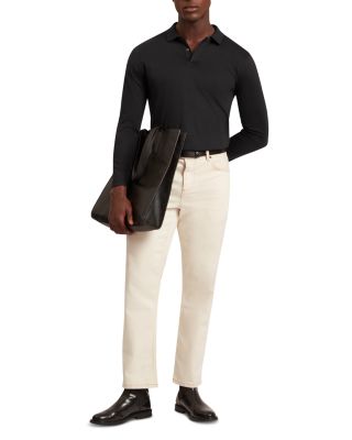 Ignac Long Sleeve Regular Soft Touch Cotton Polo