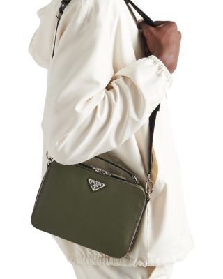  Brique Medium Saffiano Leather Bag