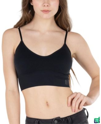 Everyday Longline Cami Bra with Keyhole Back