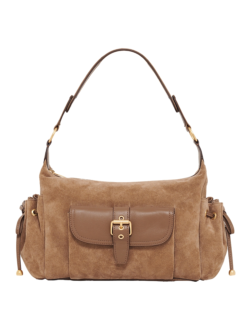 Gerard Darel Le Ema Hobo Bag In Brown