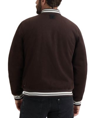 Manstone Water Repellent Varsity-Style Jacket