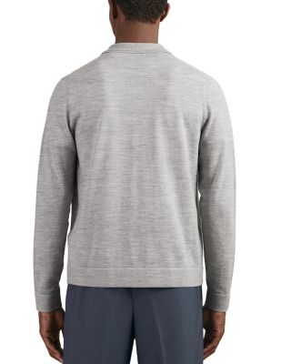 Munich Slim Fit Merino Wool Button Front Shirt