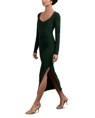 Sophia Knitted Wrap Dress