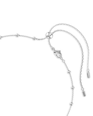 Una Crystal Angelic Reversible Pendant Necklace, 14.875-16.875"