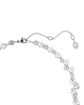 Constella Crystal Statement Necklace, 14.87"-17.75"